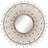 BigBuy Home Natural 90 3 Bamboo Wall Mirror 36cm