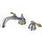 Kingston Brass KS335.AL Vintage Deck Mounted Roman Polished Chrome