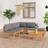 vidaXL dynor Loungeset