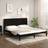 vidaXL black, 200 Solid Pine Bed Frame Bedstead Bed
