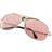 Finn Tack Pro Brille Rayban Style Sølv/Rød