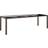 vidaXL havebord glasplade polyrattan