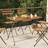 vidaXL foldbart bistrobord 100x54x71 massivt