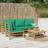 vidaXL 5 dynor Loungeset