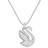 Swarovski Iconic Swan Pendant Necklace - Silver/Transparent