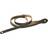 Levy's Leathers 1/2 Inch Wide Black Genuine Leather Mandolin/uke Strap