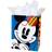 Hällmark Extra Large Disney's Mickey Mouse Gift Bag with Tissue Paper, Black