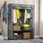 Homcom Fabric With 4 Wardrobe
