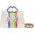 Loungefly Lisa Frank Umhängetasche Rainbow Cloud, Mehrfarbig