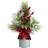 20in. Holiday Winter Greenery, Pinecone Berries with Buffalo