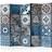 Arkiio Blue Arabesque II Rumsavdelare 225x172cm