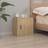 vidaXL Wall-mounted Cabinet Sonoma Oak 50 x 30 x 47 cm Bedside Table