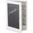 Zeller Key Cabinet Blackboard 22x5x30cm of Wood 22 x 5 x 30 cm Storage Box