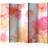 Arkiio Pastel peonies II Rumsavdelare 225x172cm