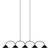 Globen Lighting Curve 5 Pendellampa 165cm
