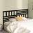 vidaXL black, 186 Solid Pine Bed Headboard