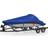 vidaXL Boat Cover Blue 530x279 cm Boat Canopy Storage Cover Waterproof UV Rays