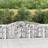 vidaXL Buede Gabionkurve 4 Stk 400x30x100/120 cm Krukke