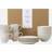 Broste Copenhagen Vanilla Frukostset 12 Delar - Beige Servis 12st