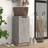 vidaXL Cabinet Concrete Engineered Shoe Rack