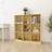 vidaXL Bogskab/rumdeler 104x33,5x110 massivt fyrretræ Bogreol