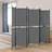 vidaXL Anthracite, 300 6-Panel Room Divider