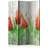 Arkiio Skärmvägg Red Tulips Rumsavdelare