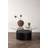 Venture Design Ede svart/klarglas Soffbord
