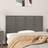 vidaXL 126x3x63 massivt Sengegavl