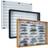 VCM Mandosa Wall Glass Cabinet