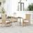vidaXL havebord glasbordplade