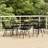 vidaXL Garden 160 cm Table Length 7 Pieces Patio Dining Set, 1 Table incl. 6 Chairs