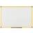 Bi-Office Maya Ultrabrite Wall Mounted Magnetic Whiteboard 60cm H x 90cm L x 1.5cm D
