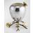 Michael Aram Butterfly Ginkgo Footed Stainless Steel Vase 19.1cm