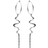 Maanesten Mia Creol Earrings - Silver