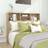vidaXL Cabinet Sonoma Oak 140x19x103.5 cm Headboard 140cm