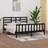 vidaXL black, 200 Solid Wood Pine Bed Frame Bedstead Bed Base