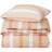 Lexington Striped Cotton Sateen Dynebetræk Hvid, Beige (220x)