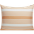 Lexington Striped Cotton Sateen Örngott Beige, Vit