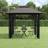 vidaXL Gazebo with Sidewalls Anthracite Steel 300 x 300 x 270 cm