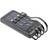 Setty Powerbank m/Solceller 10000mAh USB-C/MicroUSB/Lightning/USB-A