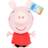 Sambro Peppa Pig Little Bodz Plush Toy Peppa Fjernlager, 6-7 dages levering
