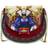 Loungefly Snow White and the Seven Dwarfs Evil Queen on Throne Shoulder Bag multicolour