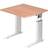 Hammerbacher UNDA 8 W Schreibtisch 80x80cm