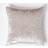 Homescapes Cream Luxury Crushed Complete Decoration Pillows Natural, White (45x45cm)