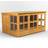 power 12x8, Single 4x8 Pent Shed (Building Area )