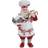 S. Adler FA0128 Fabrich Gingerbread Chef Santa Julepynt