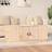 vidaXL Brown Solid Wood Pine Coffee Table 50x100cm