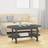 vidaXL grey, 110 Solid Pine Coffee Table