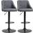 Homcom Modern Swivel 2 Bar Stool 108cm 2pcs